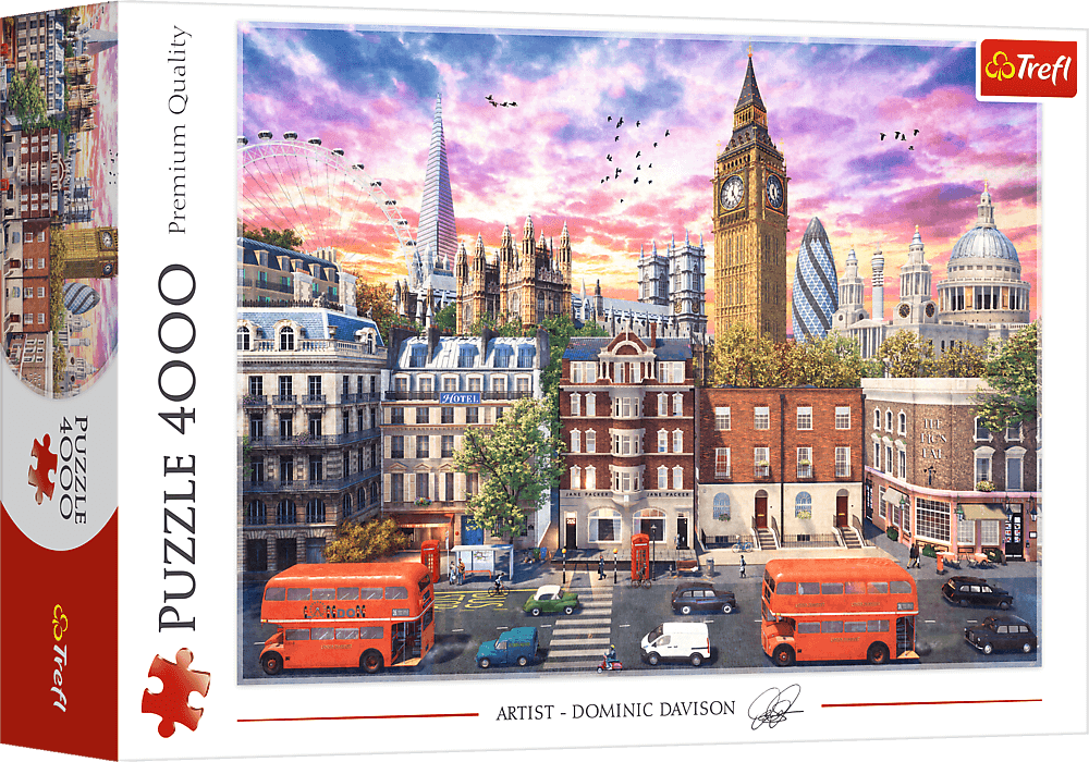 Séta Londonban Trefl 4000 darabos kirakó puzzle (TR-45010 5900511450101) - puzzlegarden