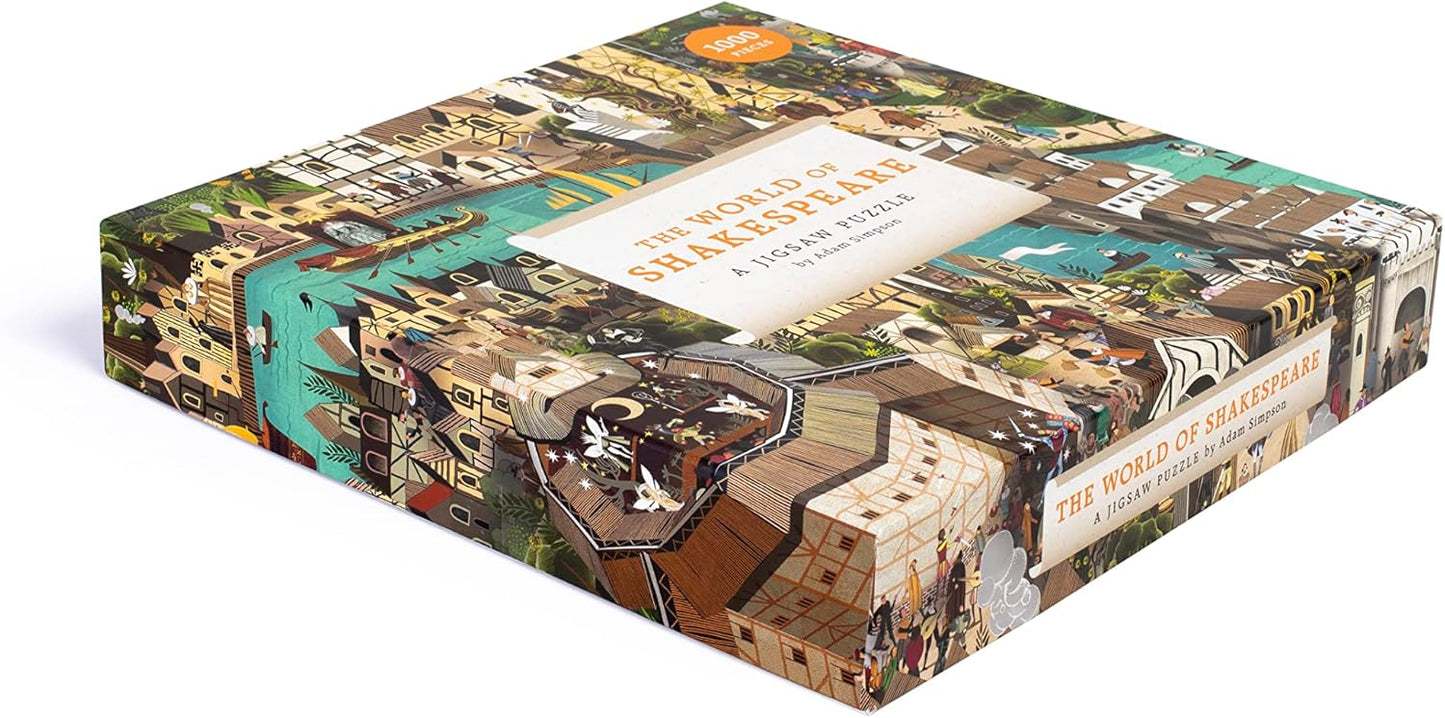 Shakespeare világa Laurence King 1000 darabos kirakó puzzle (LK - 9781786274250) - puzzlegarden