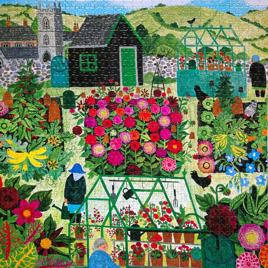 Skandináv kert Eeboo 1000 darabos kirakó puzzle (EB - PZT115) - puzzlegarden