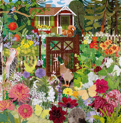 Skandináv kert Eeboo 1000 darabos kirakó puzzle (EB-PZT115) - puzzlegarden