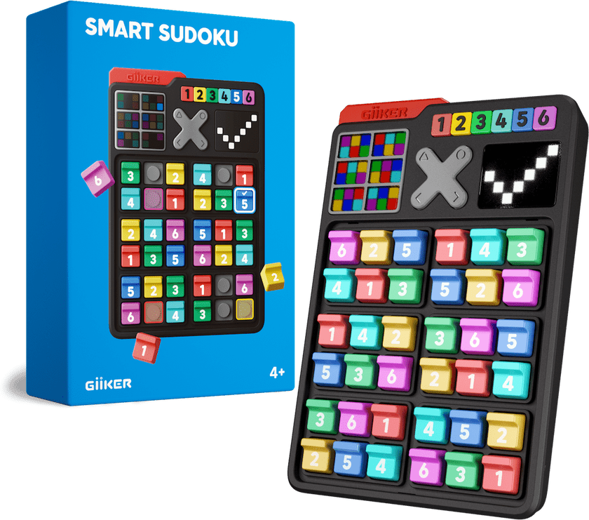 Smart Sudoku - elektronikus logikai játék Giiker egyéb darabos kirakó puzzle (GI-6971421890287) - puzzlegarden