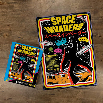 Space Invaders Aquarius 500 darabos kirakó puzzle (AQ - 62352 840391170742) - puzzlegarden