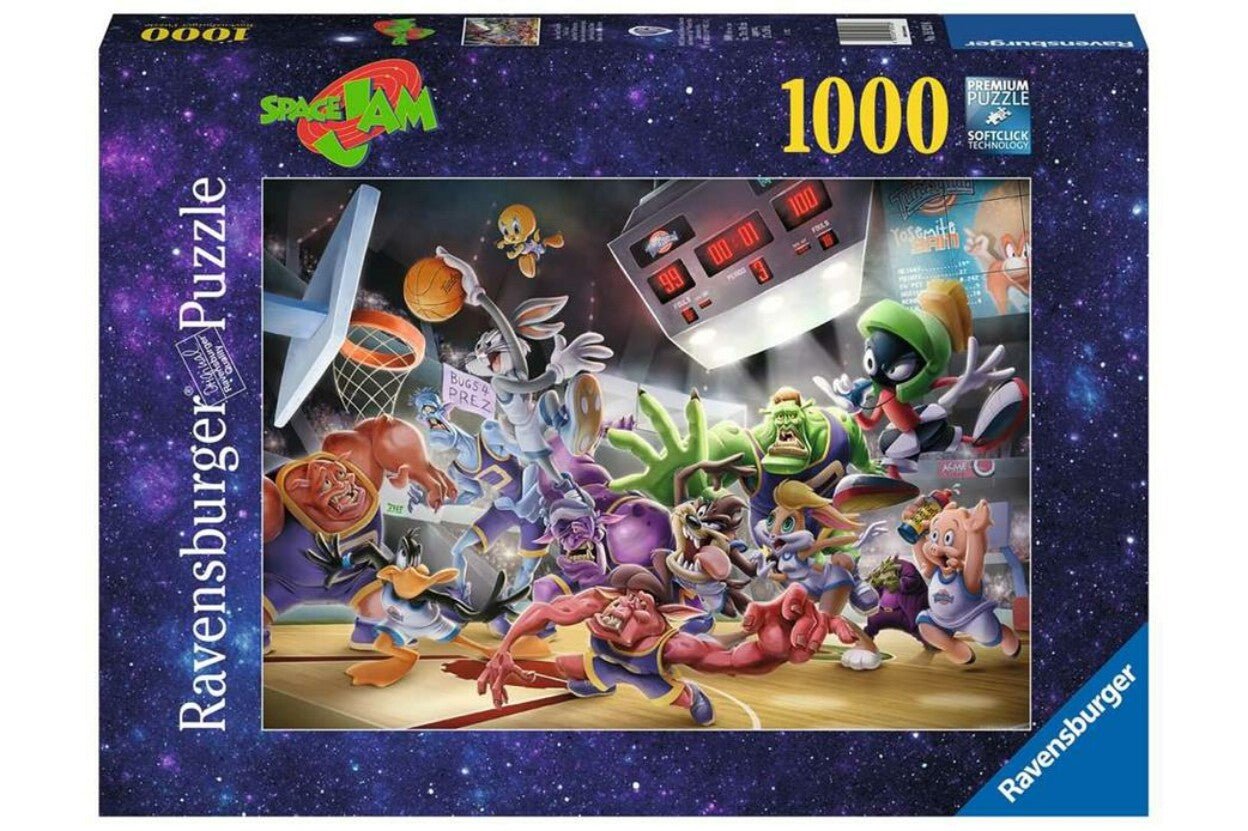 Space Jam Ravensburger 1000 darabos kirakó puzzle (RA-16923 4005556169238) - puzzlegarden