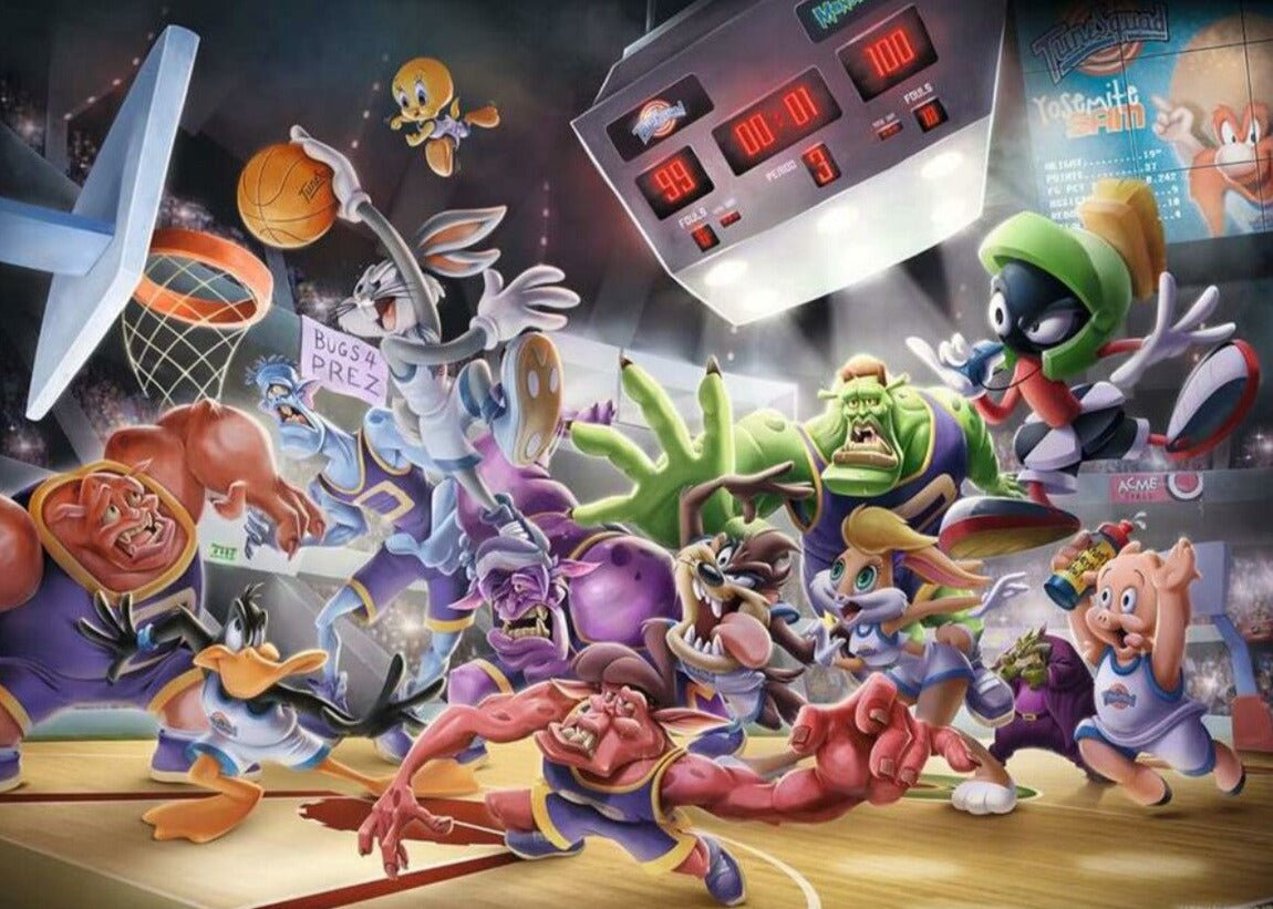 Space Jam Ravensburger 1000 darabos kirakó puzzle (RA-16923 4005556169238) - puzzlegarden