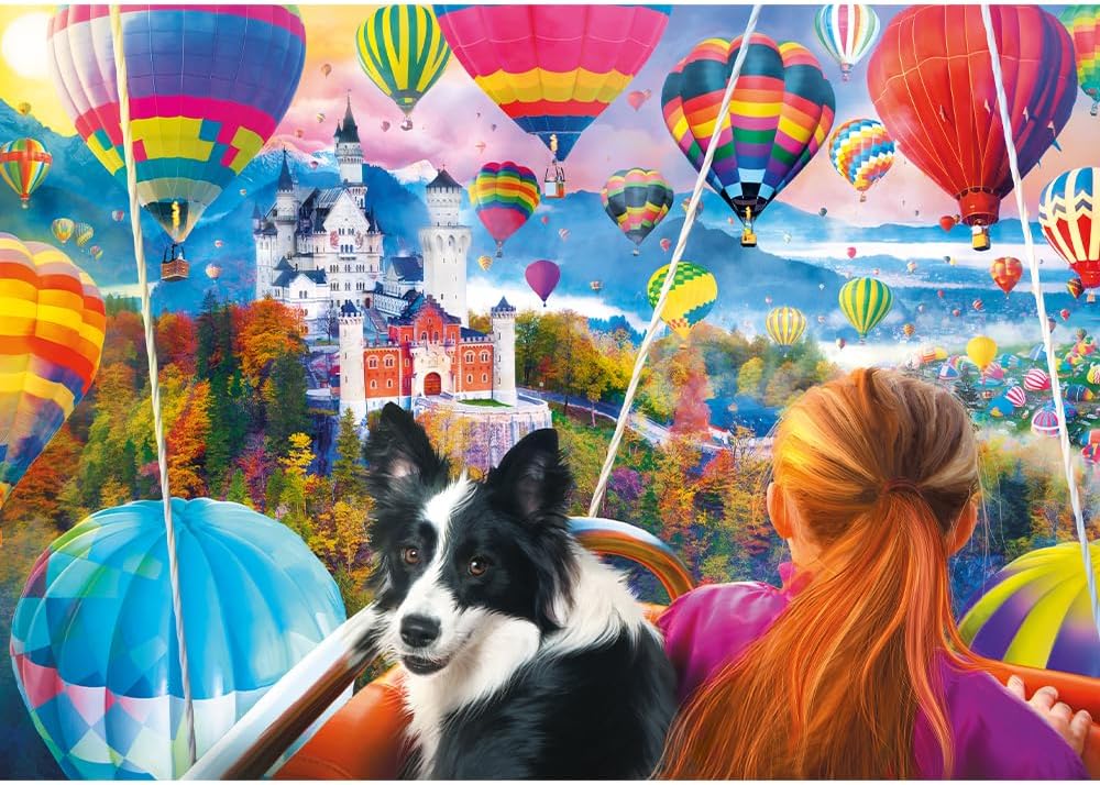 Spirál puzzle - Hőlégballon Fesztivál Trefl 1040 darabos kirakó puzzle (TR - 40018 5900511400182) - puzzlegarden