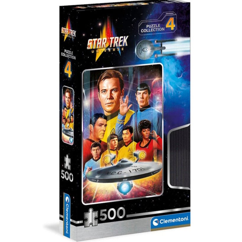 Star Trek Universe 4 Clementoni 500 darabos kirakó puzzle (CL-35143 8005125351435) - puzzlegarden