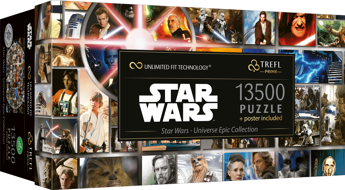 Star Wars – Az Univerzum Epikus Gyűjteménye Trefl Prime 13500 darabos kirakó puzzle (TR - 81036 5900511810363) - puzzlegarden