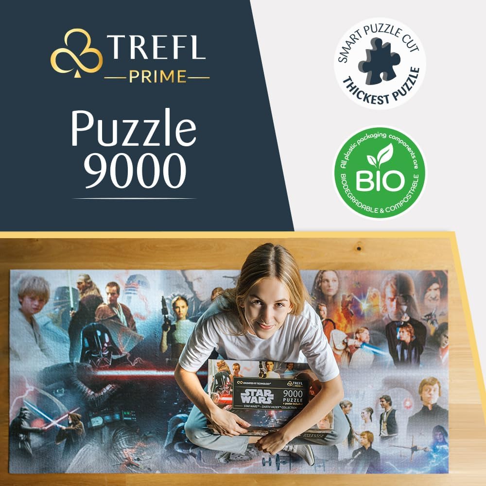 Star Wars – Darth Vader története Trefl Prime 9000 darabos kirakó puzzle (TR - 81032) - puzzlegarden