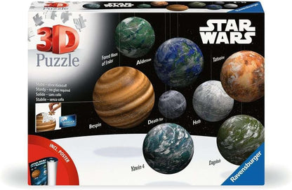Star Wars Galaxis - 3D Ravensburger 531 darabos kirakó puzzle (RA-11577) - puzzlegarden