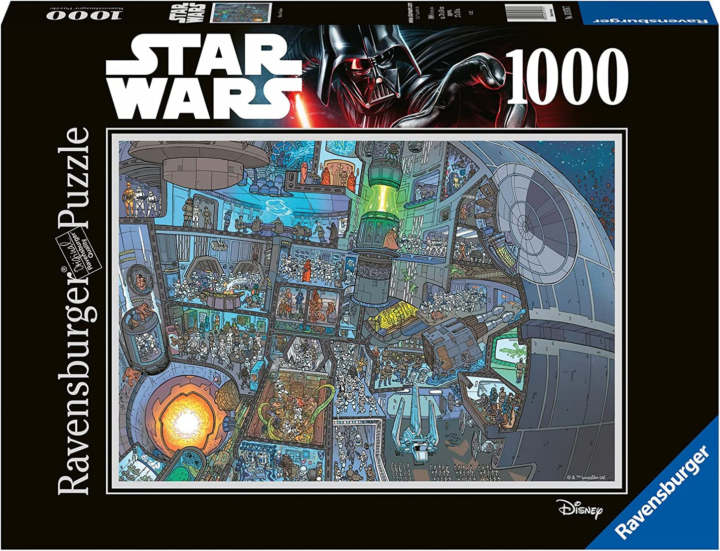 Star Wars - Hol van a Vuki? Ravensburger 1000 darabos kirakó puzzle (RA-13976 4005556139767) - puzzlegarden