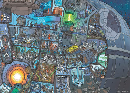 Star Wars - Hol van a Vuki? Ravensburger 1000 darabos kirakó puzzle (RA - 13976) - puzzlegarden