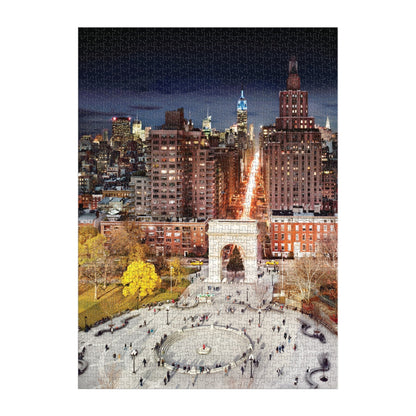 Stephen Wilkes – Washington Square Galison 1000 darabos kirakó puzzle (GA-9780735383050) - puzzlegarden