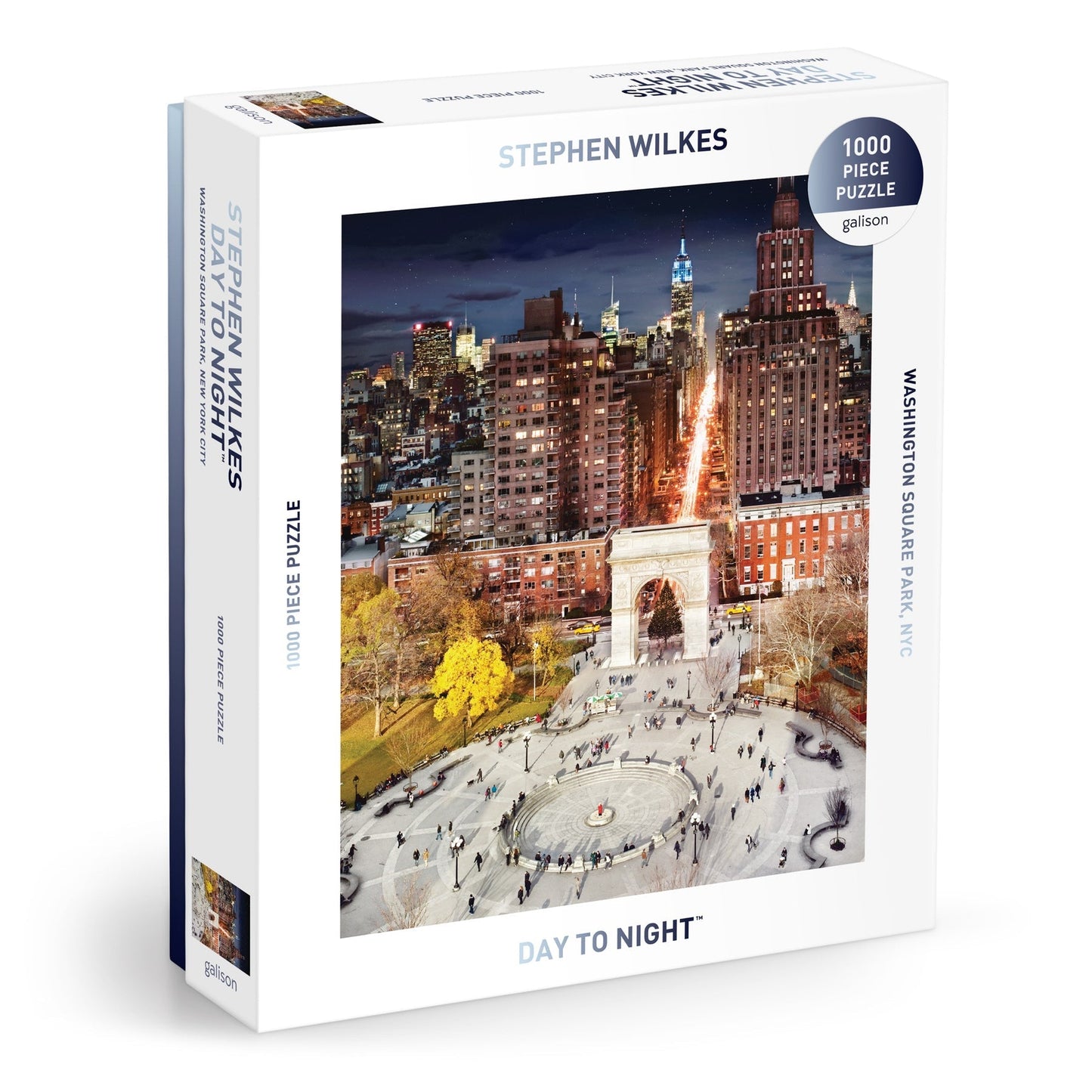 Stephen Wilkes – Washington Square Galison 1000 darabos kirakó puzzle (GA-9780735383050) - puzzlegarden