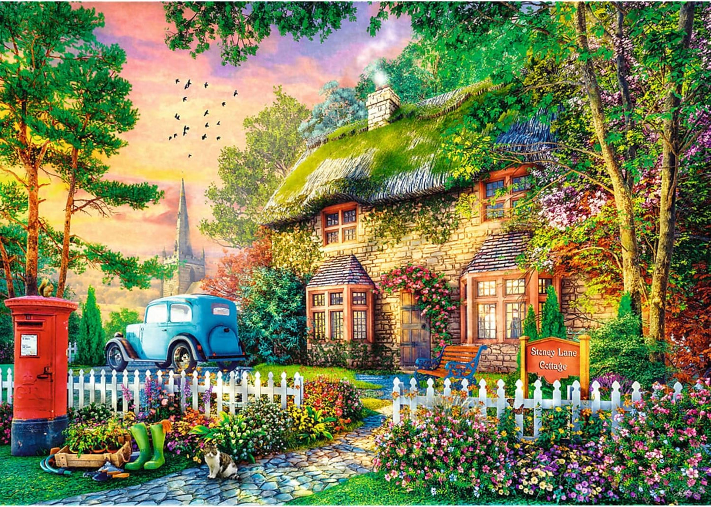 Stoney Lane Kunyhó Trefl 1000 darabos kirakó puzzle (TR - 10852 5900511108521) - puzzlegarden