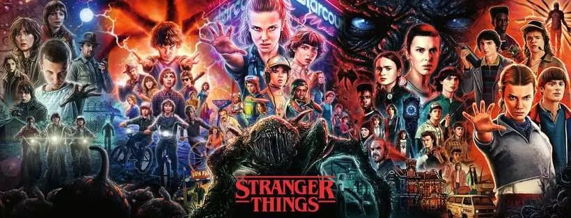 Stranger Things - Találkozunk a túloldalon - panoráma Ravensburger 1000 darabos kirakó puzzle (RA-12001502) - puzzlegarden