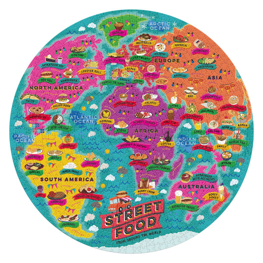 Street Food Kedvelők - díszdobozban Ridley's Games 1000 darabos kirakó puzzle (GA - 5055923781173) - puzzlegarden