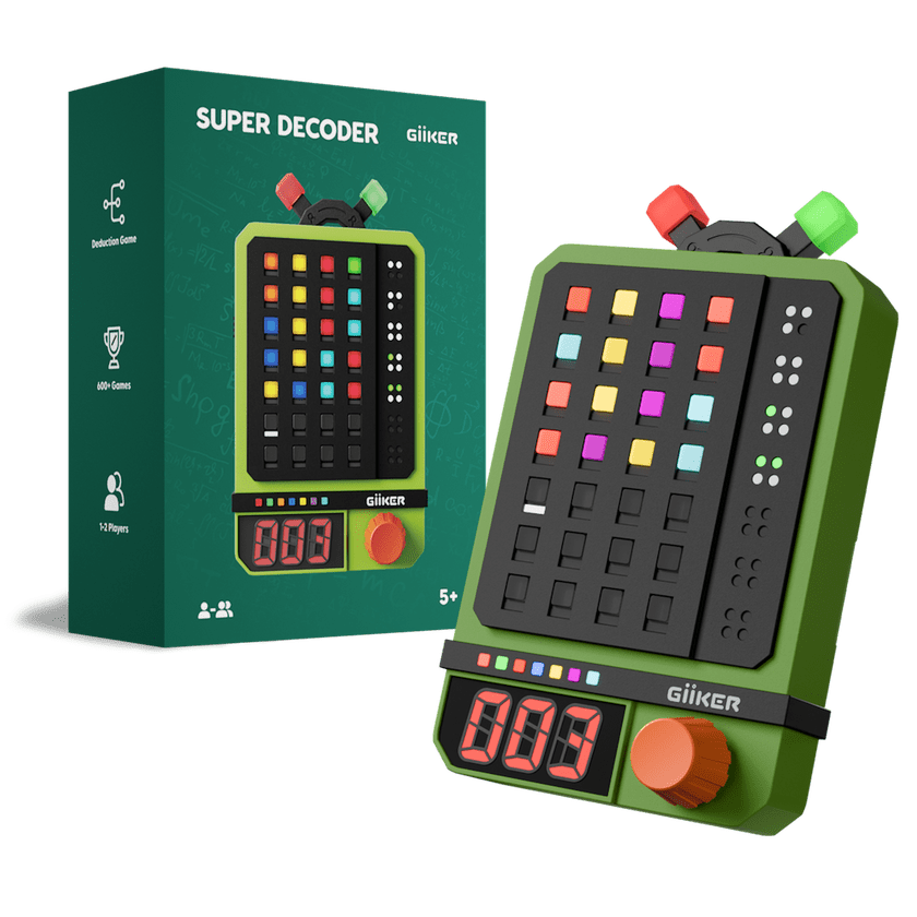 Super Decoder - Mastermind - elektronikus logikai játék Giiker egyéb darabos kirakó puzzle (GI-6971421890539) - puzzlegarden