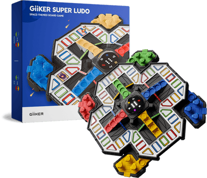 Super Ludo - Ki nevet a végén? - elektronikus logikai játék Giiker egyéb darabos kirakó puzzle (GI-6971421890454) - puzzlegarden