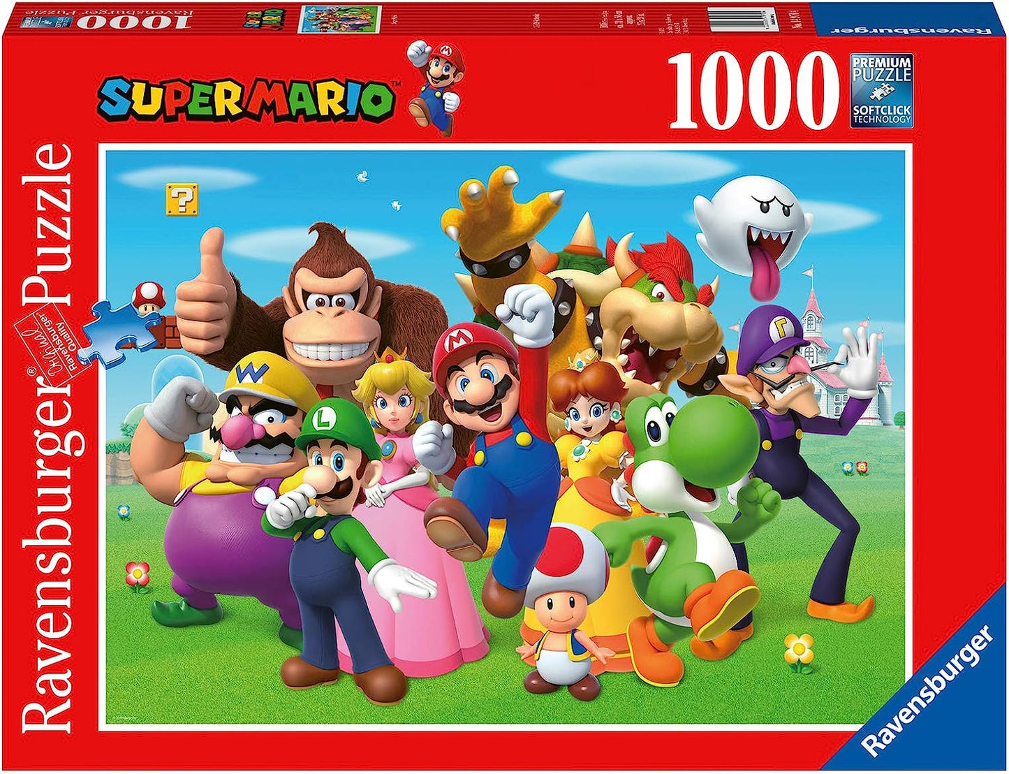 Super Mario Ravensburger 1000 darabos kirakó puzzle (RA-14970 4005556149704) - puzzlegarden