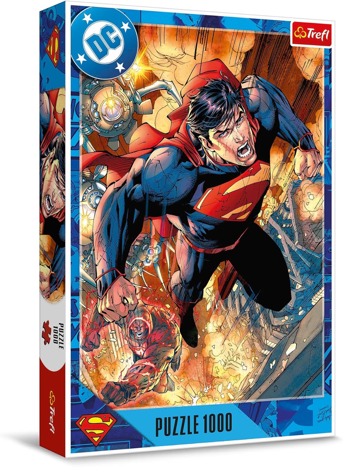 Superman akcióban Trefl 1000 darabos kirakó puzzle (TR - 10936) - puzzlegarden