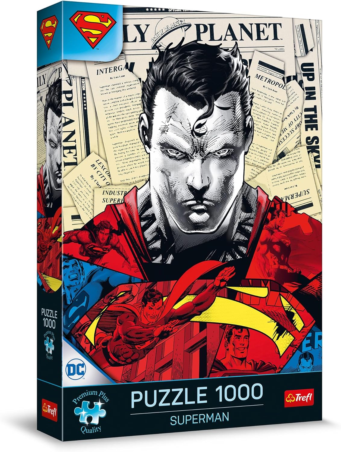 Superman Trefl 1000 darabos kirakó puzzle (TR - 10884 5900511108842) - puzzlegarden