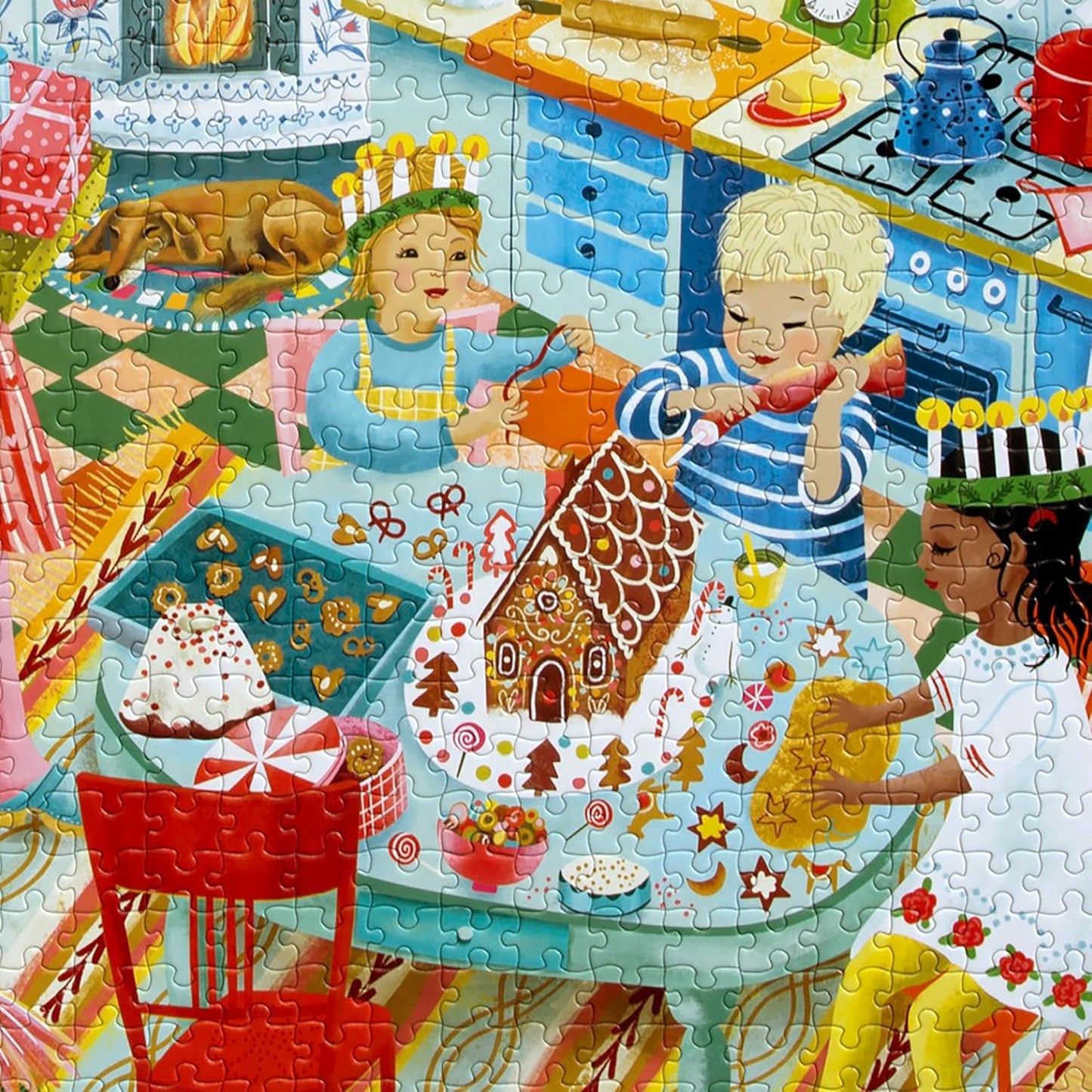 Svéd ünnepi konyha Eeboo 1000 darabos kirakó puzzle (EB-PZT750) - puzzlegarden