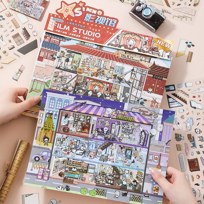 Szabadulószoba - matricajelenet Simno 1 darabos kirakó puzzle (SN-6941776324201) - puzzlegarden