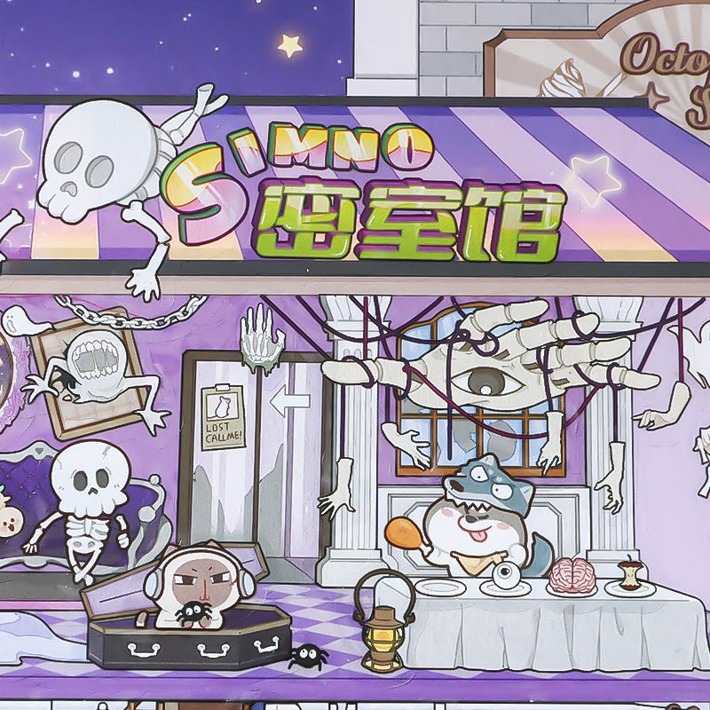 Szabadulószoba - matricajelenet Simno 1 darabos kirakó puzzle (SN-6941776324201) - puzzlegarden