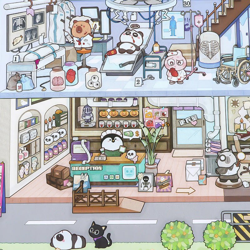 Szabadulószoba - matricajelenet Simno 1 darabos kirakó puzzle (SN-6941776324201) - puzzlegarden