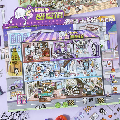 Szabadulószoba - matricajelenet Simno 1 darabos kirakó puzzle (SN-6941776324201) - puzzlegarden