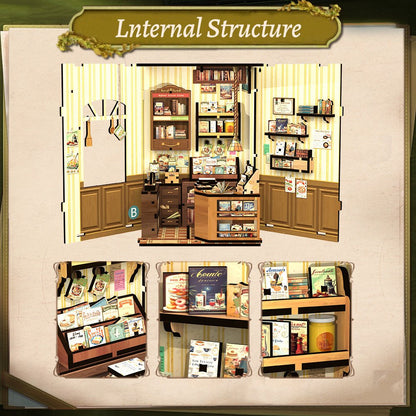 Szakácskönyvesbolt CuteBee 156 darabos kirakó puzzle (CB - BJAA202) - puzzlegarden