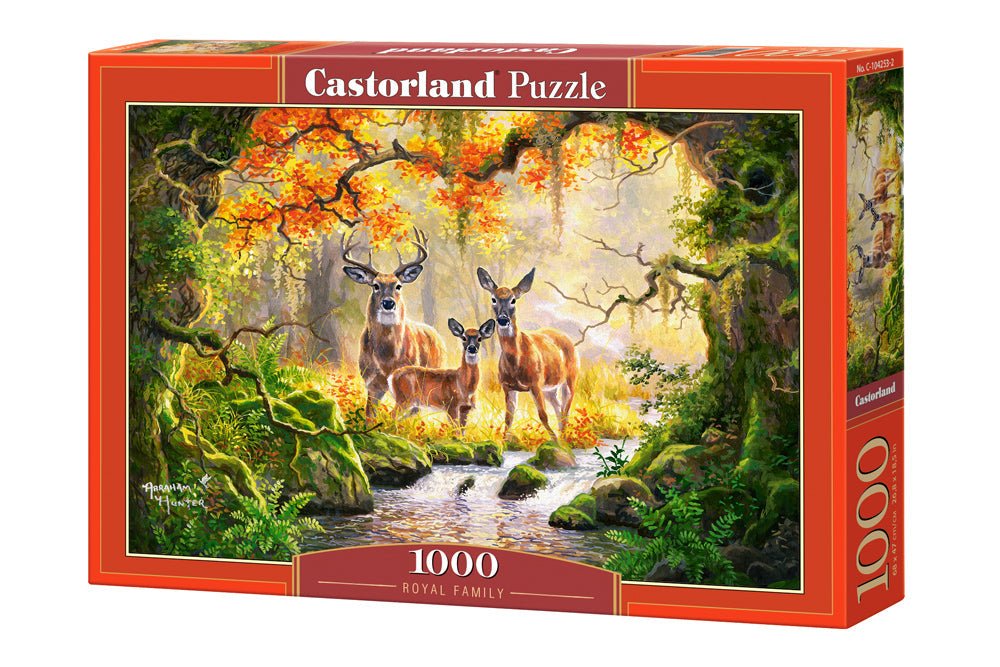 Szarvas család Castorland 1000 darabos kirakó puzzle (C-104253 5904438104253) - puzzlegarden