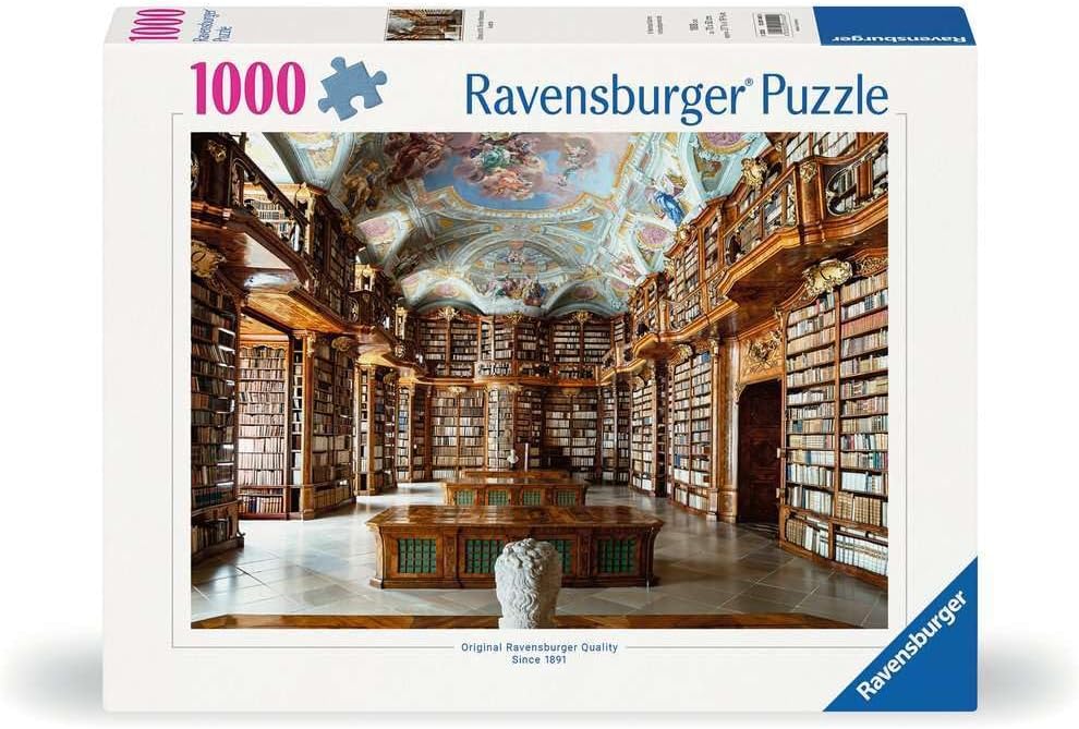 Szent Flórián könyvtár - Linz, Ausztria Ravensburger 1000 darabos kirakó puzzle (RA - 12001440) - puzzlegarden