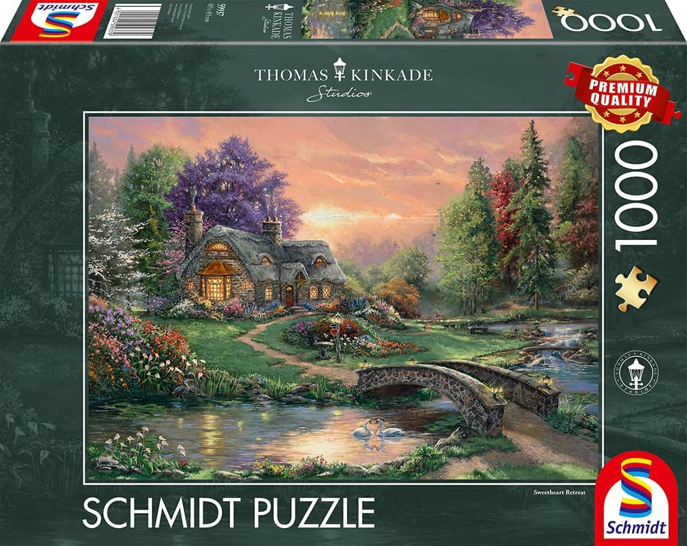 Szerelmesek menedéke Schmidt Spiele 1000 darabos kirakó puzzle (SCH - 59937) - puzzlegarden