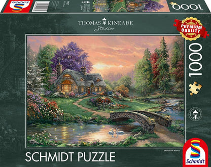 Szerelmesek menedéke Schmidt Spiele 1000 darabos kirakó puzzle (SCH - 59937) - puzzlegarden