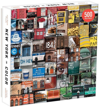 Színes New York Galison 500 darabos kirakó puzzle (GA-M052520S3 9780735355316) - puzzlegarden