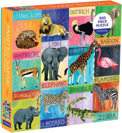 Színes Szafari Galison 500 darabos kirakó puzzle (GA-M062220B1 9780735366671) - puzzlegarden