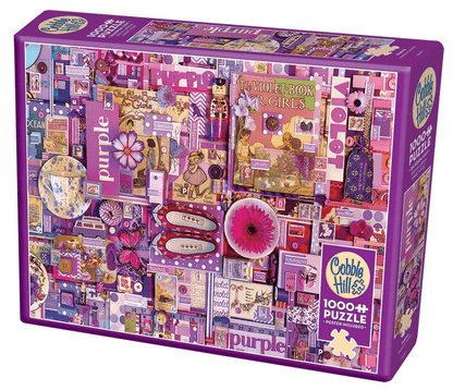 Szivárvány - Lila Cobble Hill 1000 darabos kirakó puzzle (CH-80151 625012801515) - puzzlegarden