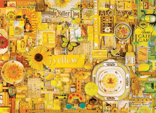 Szivárvány - Sárga Cobble Hill 1000 darabos kirakó puzzle (CH - 40058) - puzzlegarden