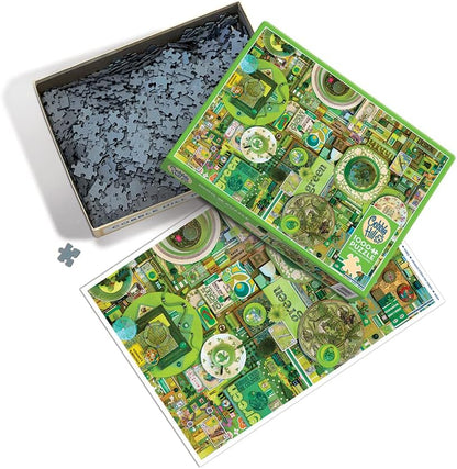 Szivárvány - Zöld Cobble Hill 1000 darabos kirakó puzzle (CH - 40059 625012400596) - puzzlegarden