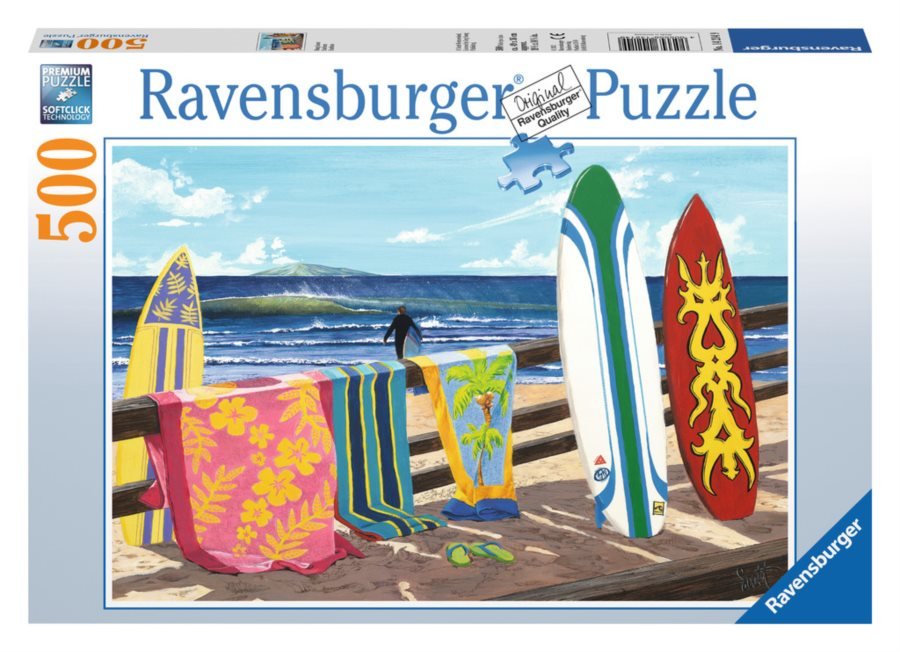 Szörfözés Ravensburger 500 darabos kirakó puzzle (RA-14214 4005556142149) - puzzlegarden