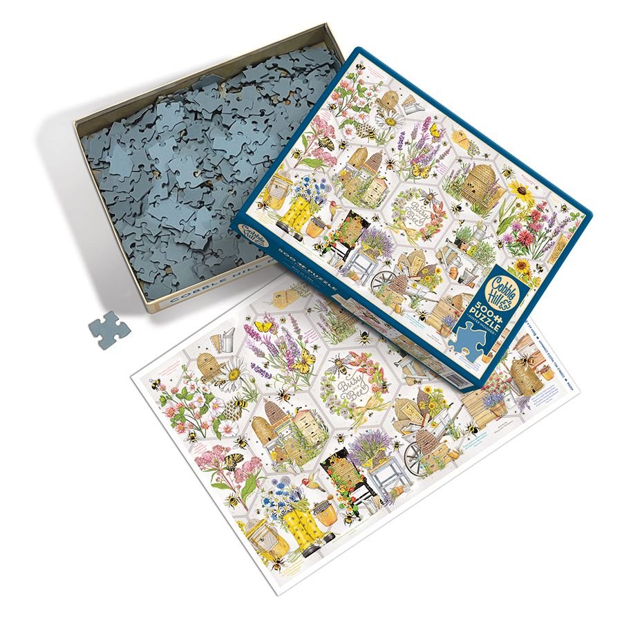 Szorgos, mint a méh Cobble Hill 500 darabos kirakó puzzle (CH - 45006 625012450065) - puzzlegarden