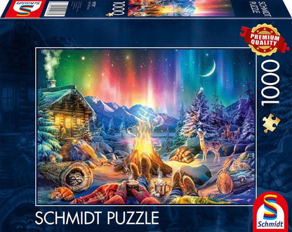 Tábortűz a Csillagok Alatt Schmidt Spiele 1000 darabos kirakó puzzle (SCH - 59787 4001504597870) - puzzlegarden