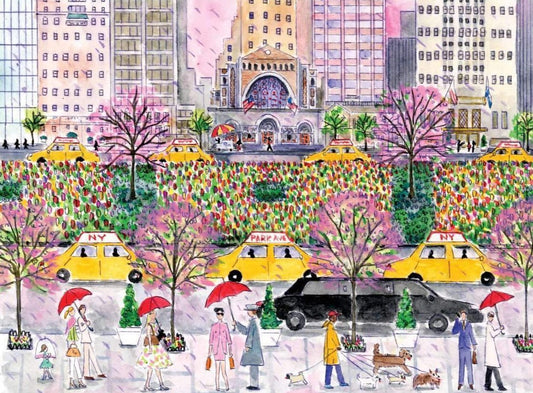 Tavasz a Park Avenue - n Galison 1000 darabos kirakó puzzle (GA - 9780735348202) - puzzlegarden