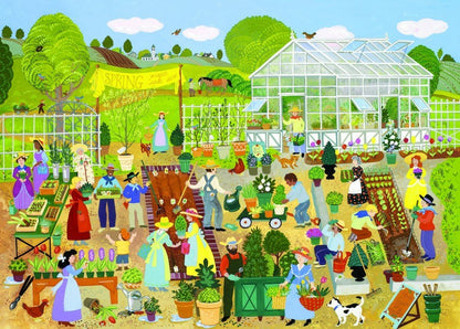 Tavaszi növényvásár Alipson 500 darabos kirakó puzzle (AL-50122) - puzzlegarden