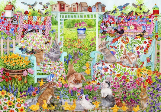 Tavaszi takaró Alipson 1000 darabos kirakó puzzle (AL-50090) - puzzlegarden