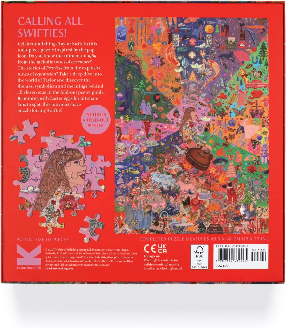Taylor világa Laurence King 1000 darabos kirakó puzzle (LK - 9781399632065) - puzzlegarden