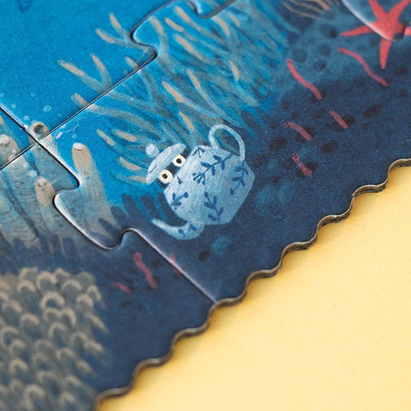 Teázás a tengerparton Londji 100 darabos kirakó puzzle (LN-PZ569U) - puzzlegarden