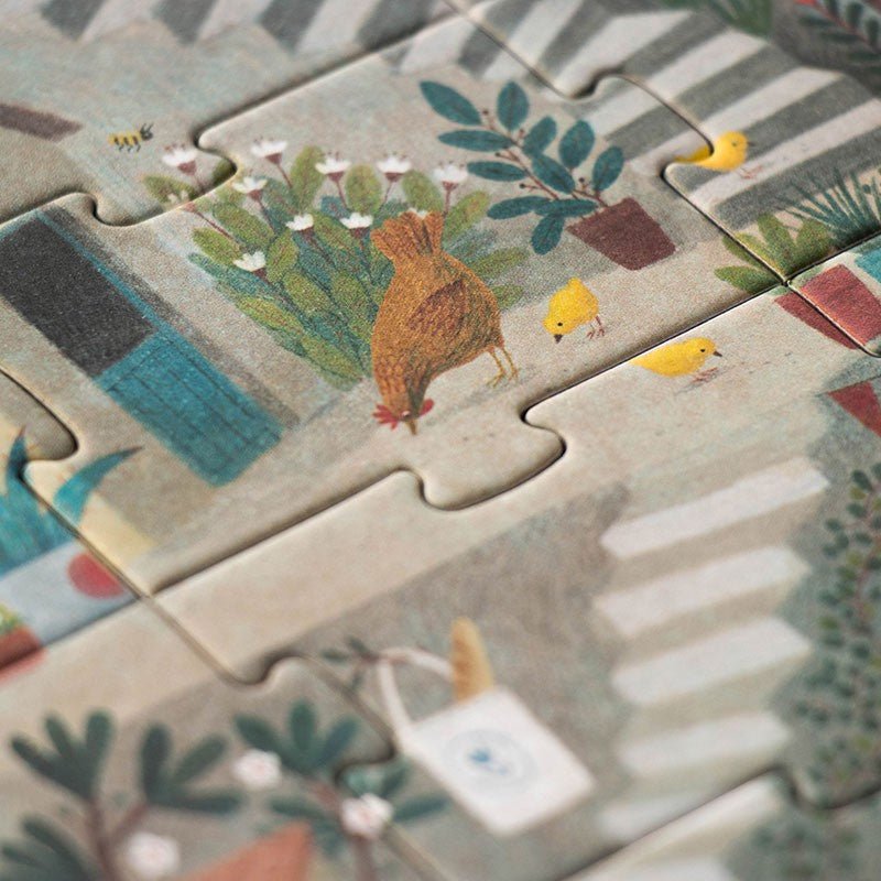 Teázás a tengerparton Londji 100 darabos kirakó puzzle (LN-PZ569U) - puzzlegarden