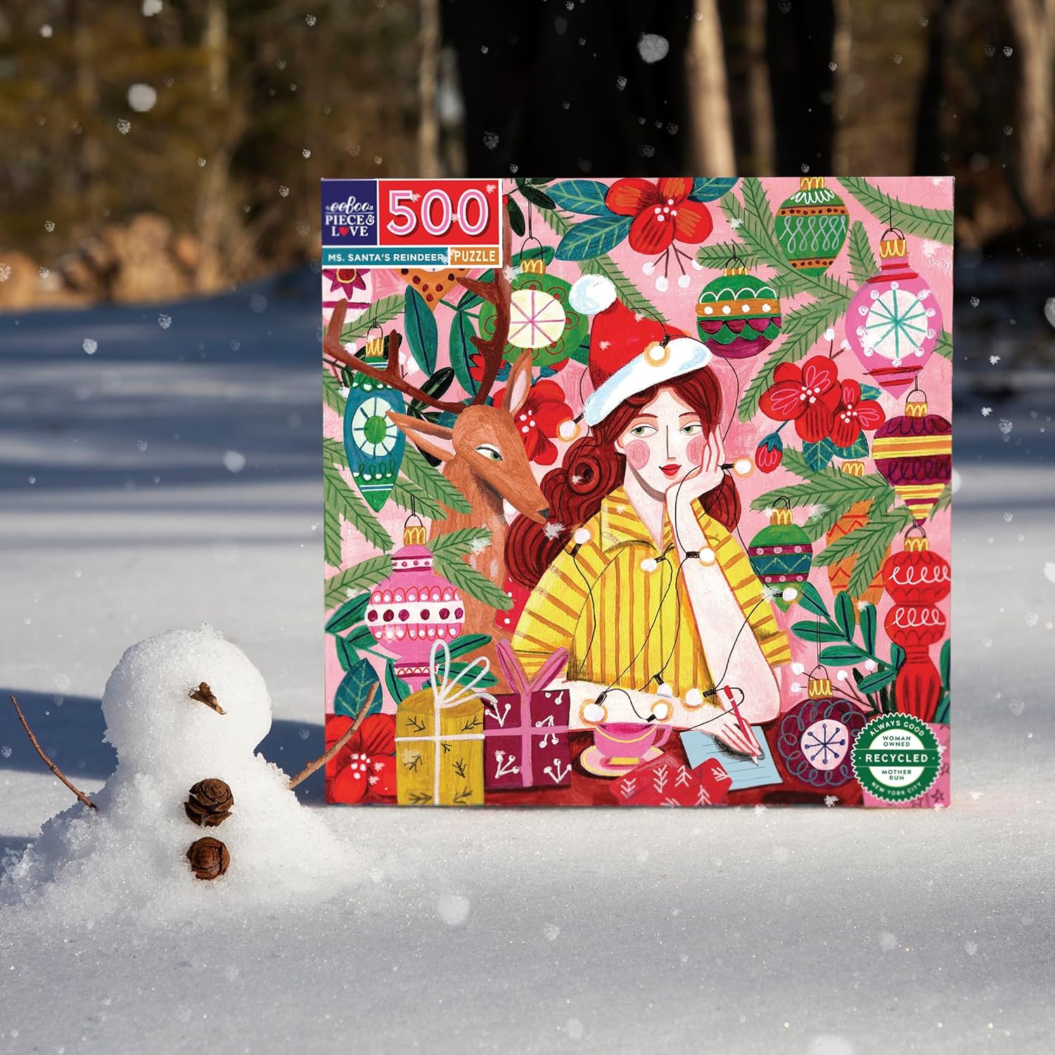 Télanyó eeBoo 500 darabos kirakó puzzle (EB-PZFMSR 689196515323) - puzzlegarden